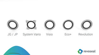 Visualization 3D animation seals - Product overview of all seals