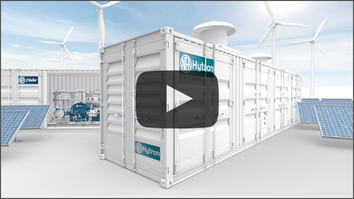 3D animation video of a hydrogen production plant