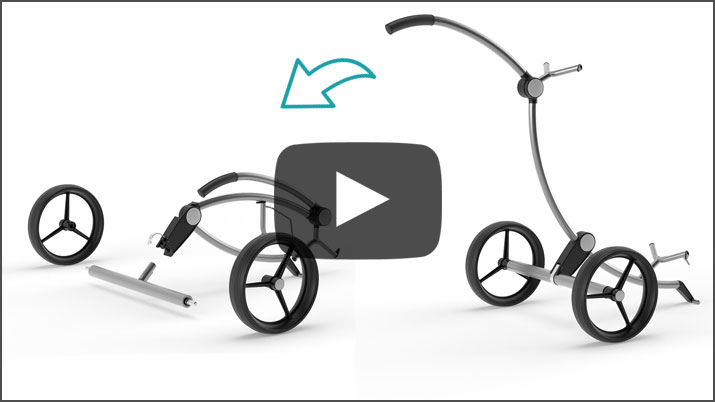 3D Product Animation for a Folding Golf Caddy