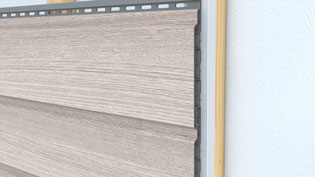 3D assembly image visualization for facade profiles - Wall termination on roof battens
