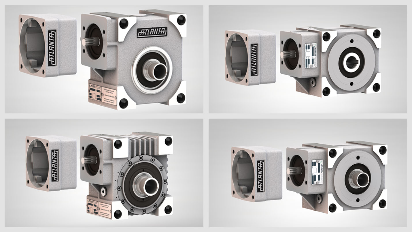 Matching 3D product visualizations of gears and motors