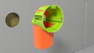 3D Assembly Video - Additional Compartment for Smart Home Actuators