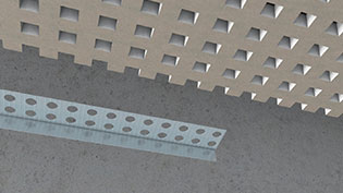 Visualization 3D animation ceiling - Shadow gap
