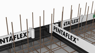 Visualization 3D animation joint sealing system - Branch T-connection