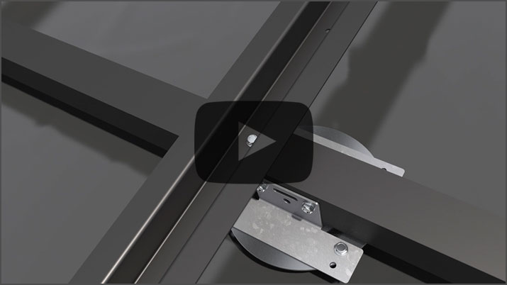 3D assembly videos of mounting systems for roof constructions