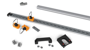 3D Animation Furniture Manufacturing - Accessories for Shelving Systems