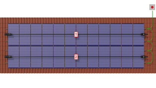 3D Visualization - Equipotential Bonding for Photovoltaics