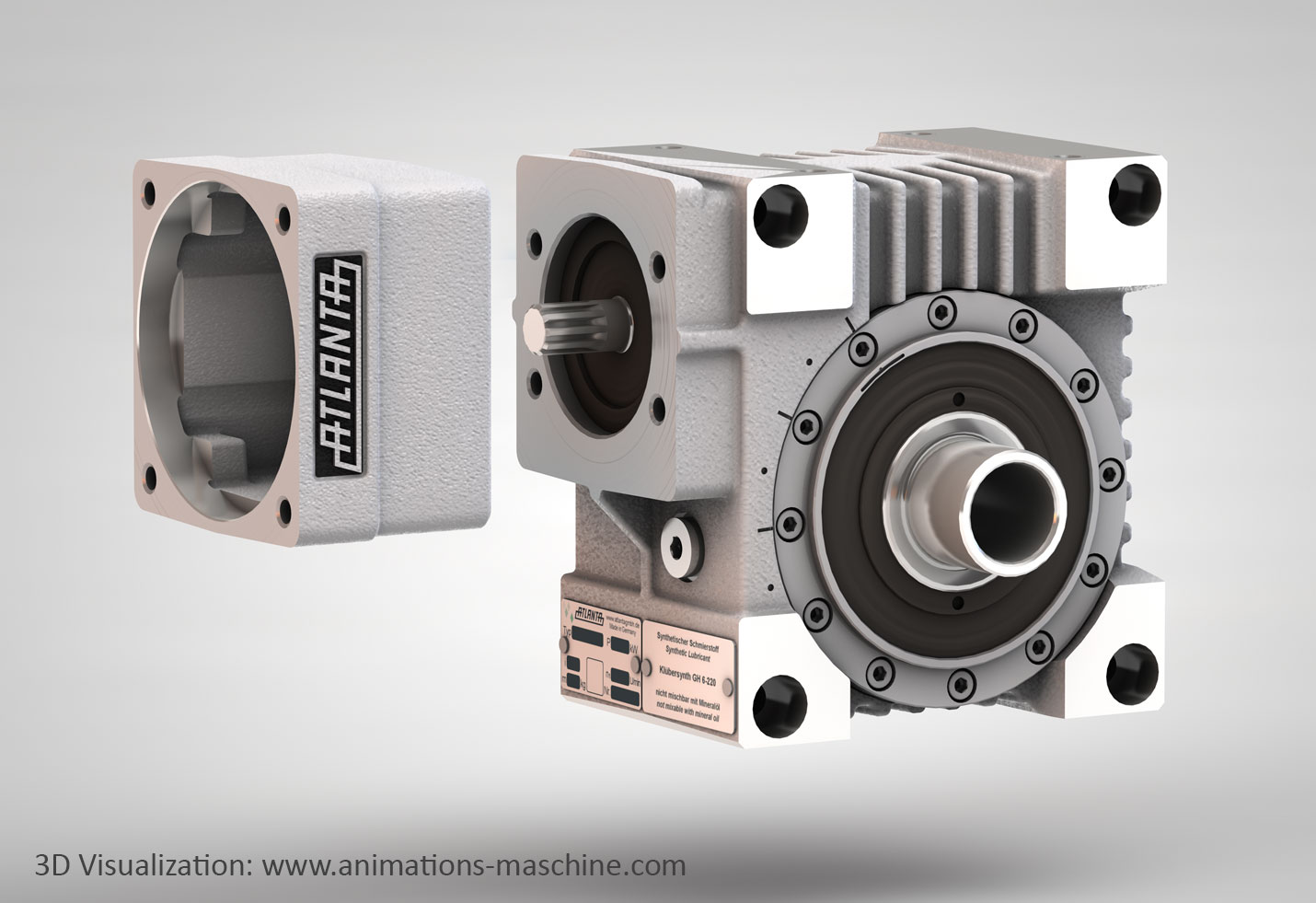 3D product visualization of gears
