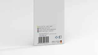 3D visualization product packaging - Product group and barcode